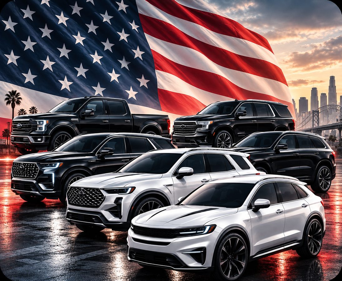 Imported vehicles from the USA